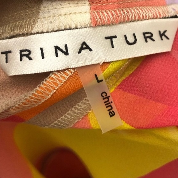 Trina Turk abstract wrap - Picture 4 of 9